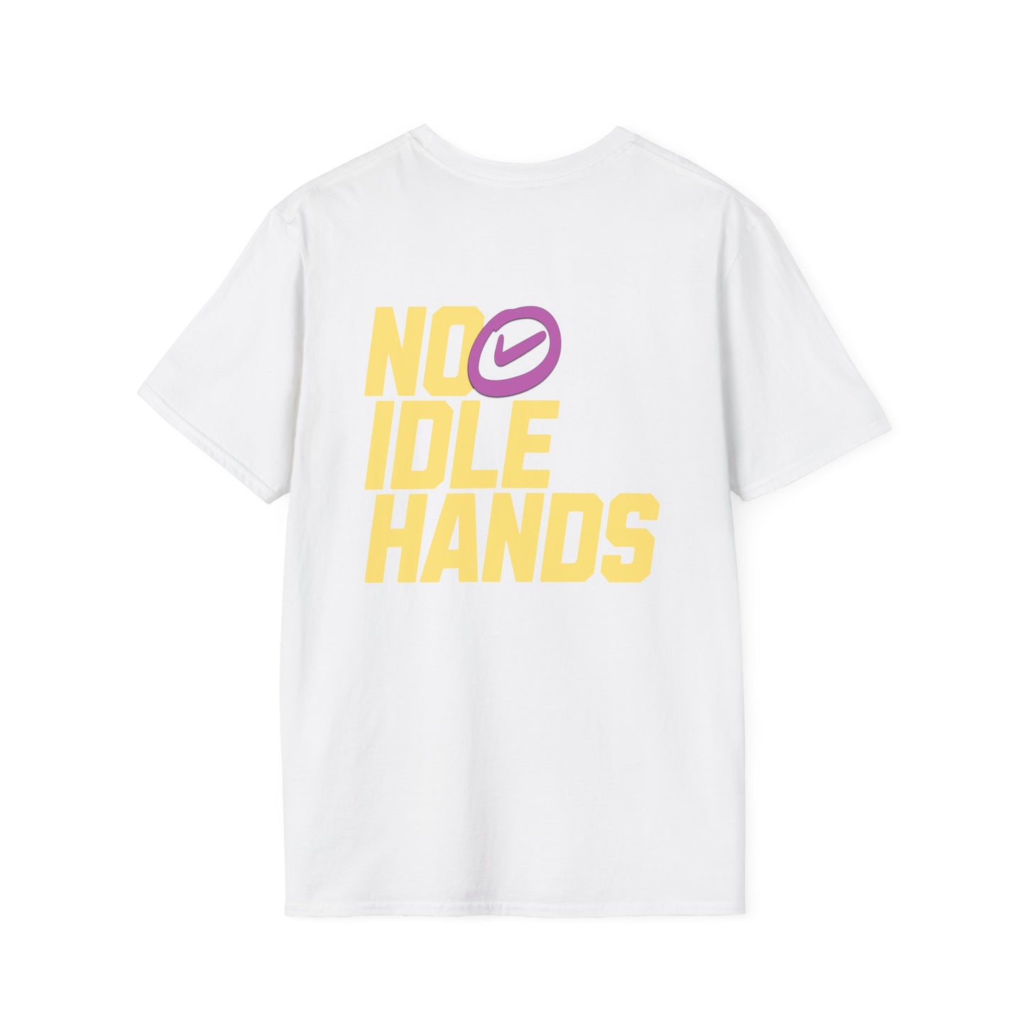 No Idle Hands – Unisex Softstyle T-Shirt