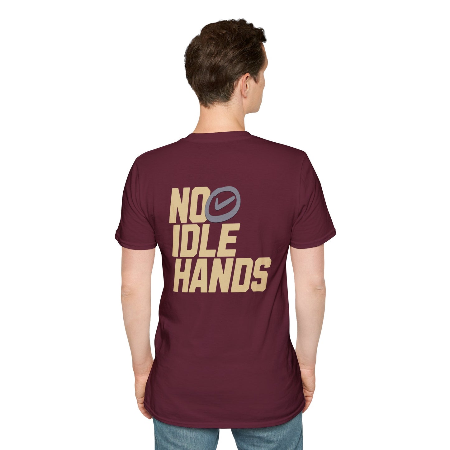 No Idle Hands – Unisex Softstyle T-Shirt