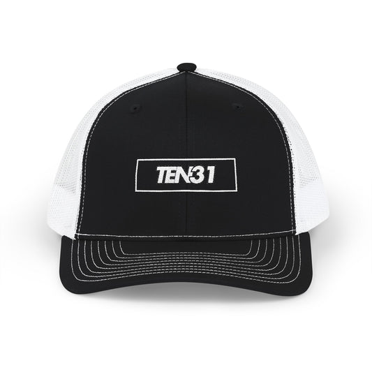 Stylish Snapback Trucker Cap - Embroidered TEN31, Fashion Accessory, Adjustable Hat, Gift for Him/Her, Summer Road Trips
