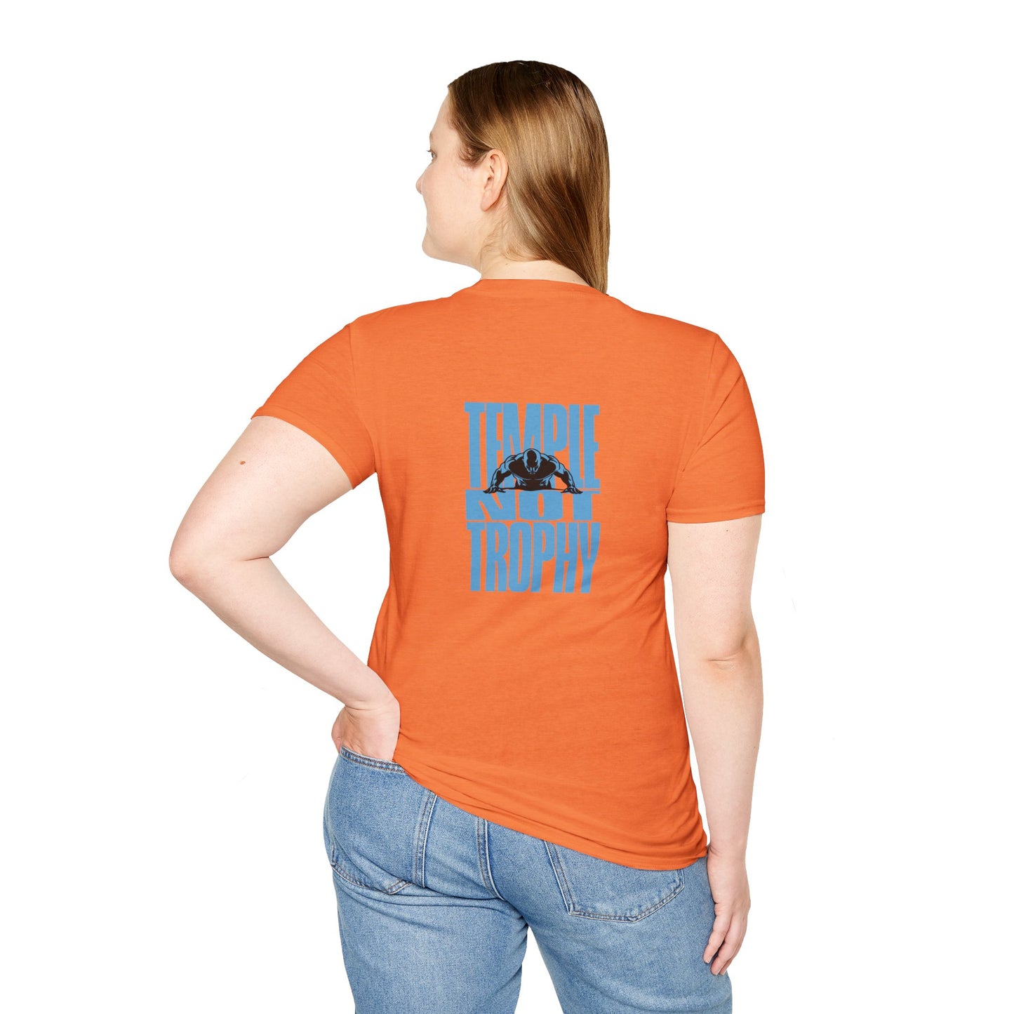 Temple Not Trophy – Unisex Softstyle T-Shirt