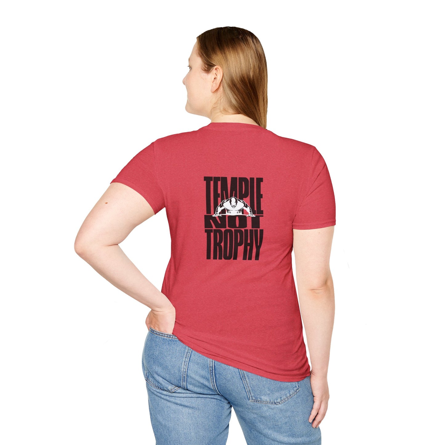 Temple Not Trophy – Unisex Softstyle T-Shirt