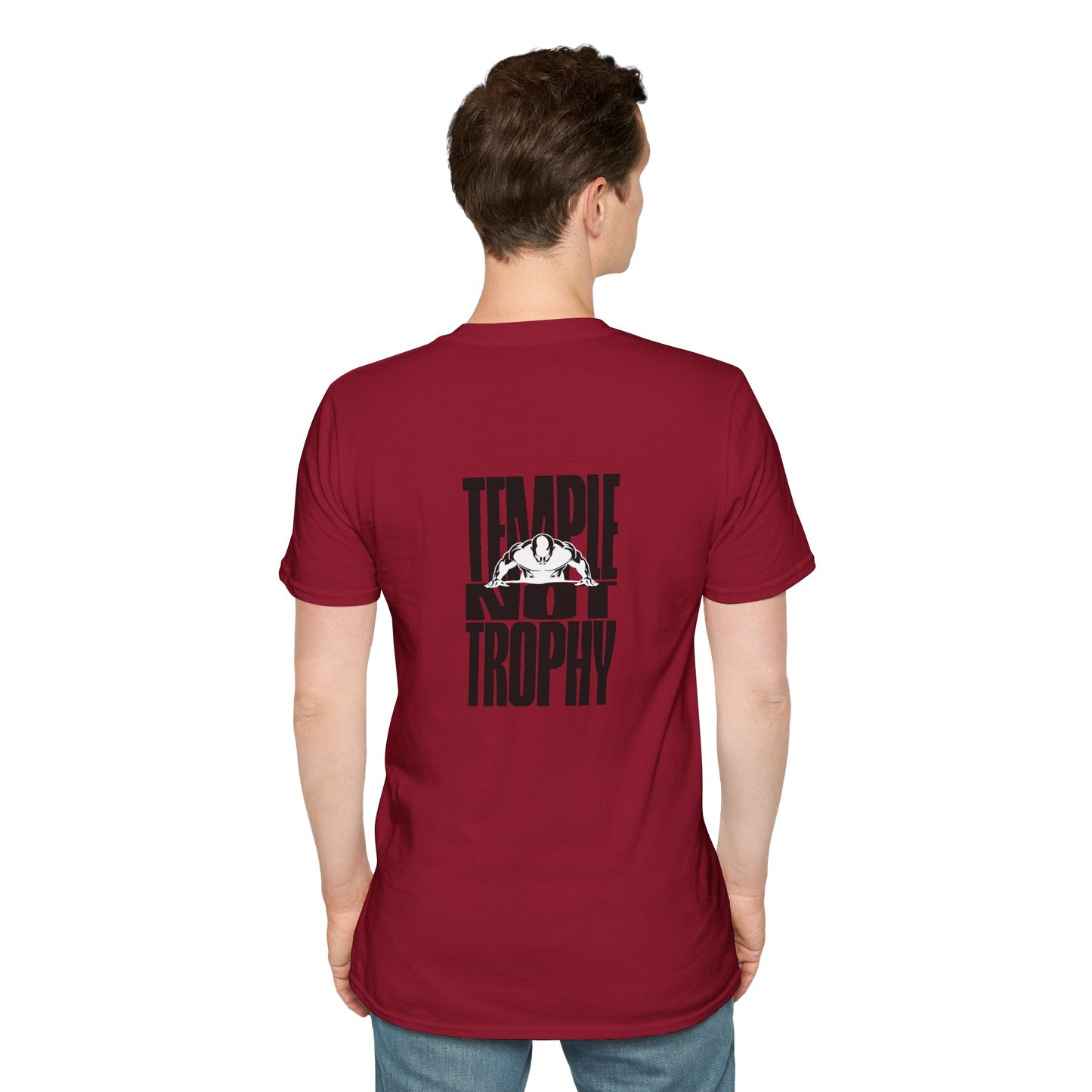 Temple Not Trophy – Unisex Softstyle T-Shirt