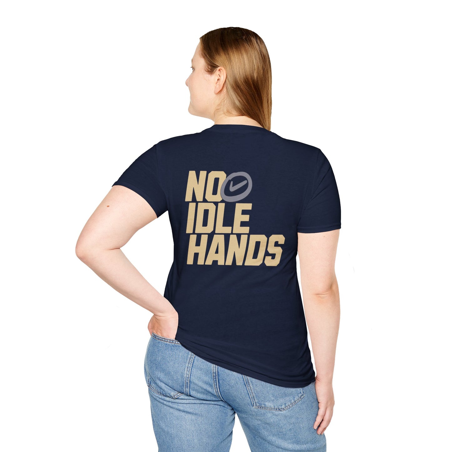 No Idle Hands – Unisex Softstyle T-Shirt