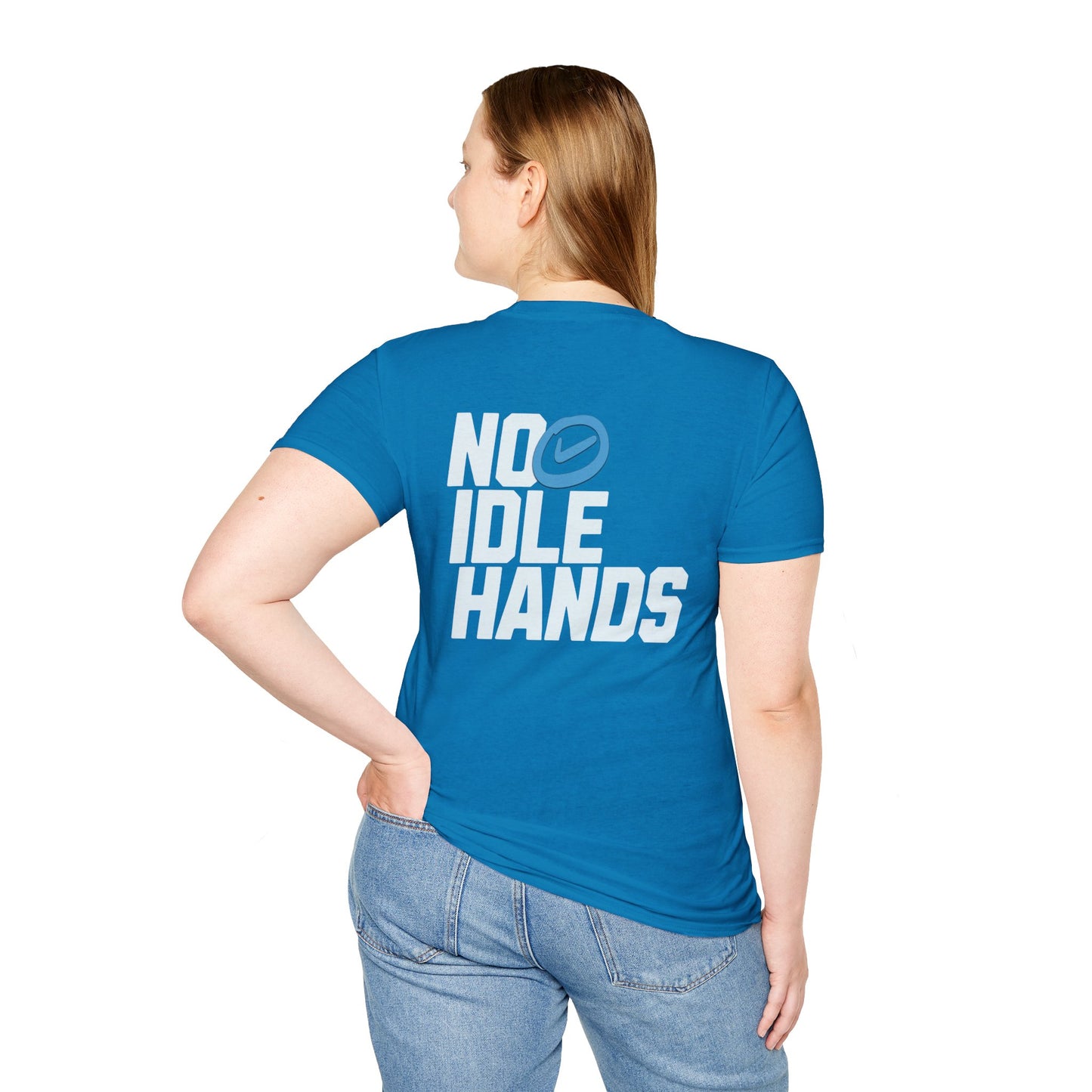 No Idle Hands – Unisex Softstyle T-Shirt