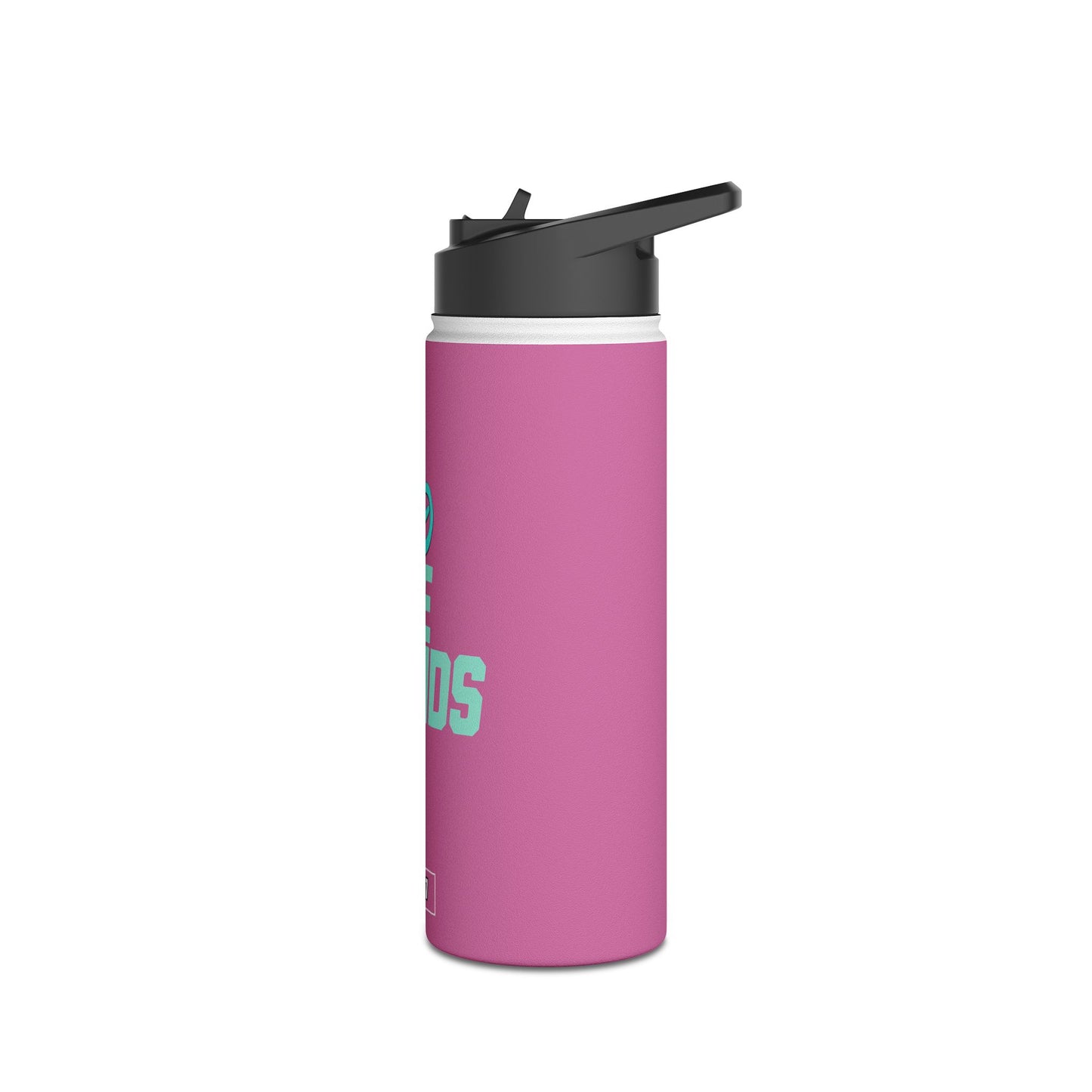 Sleek Stainless Steel Water Bottle | No Idle Hands | Workout Essential, Gifts for Fitness Lovers