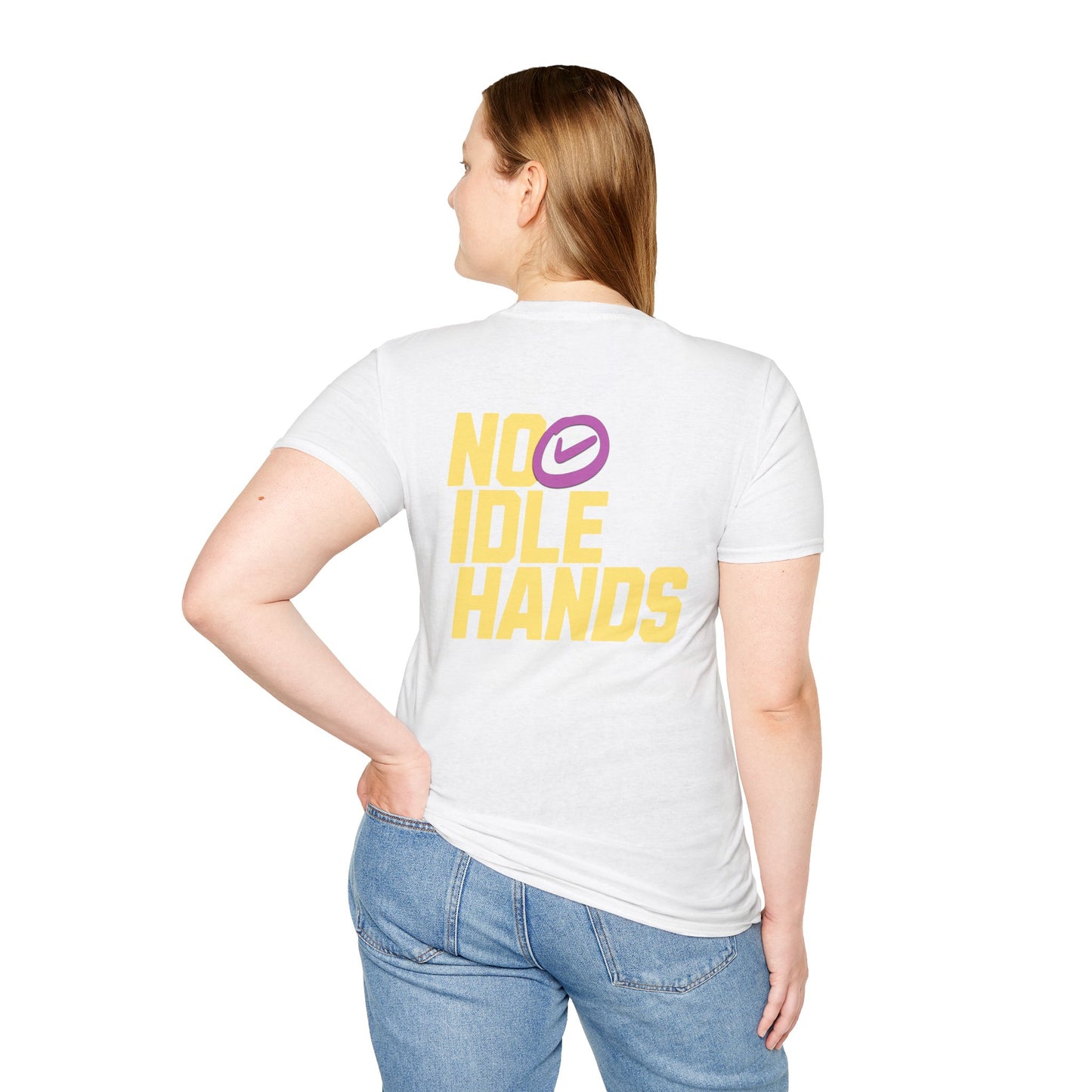 No Idle Hands – Unisex Softstyle T-Shirt