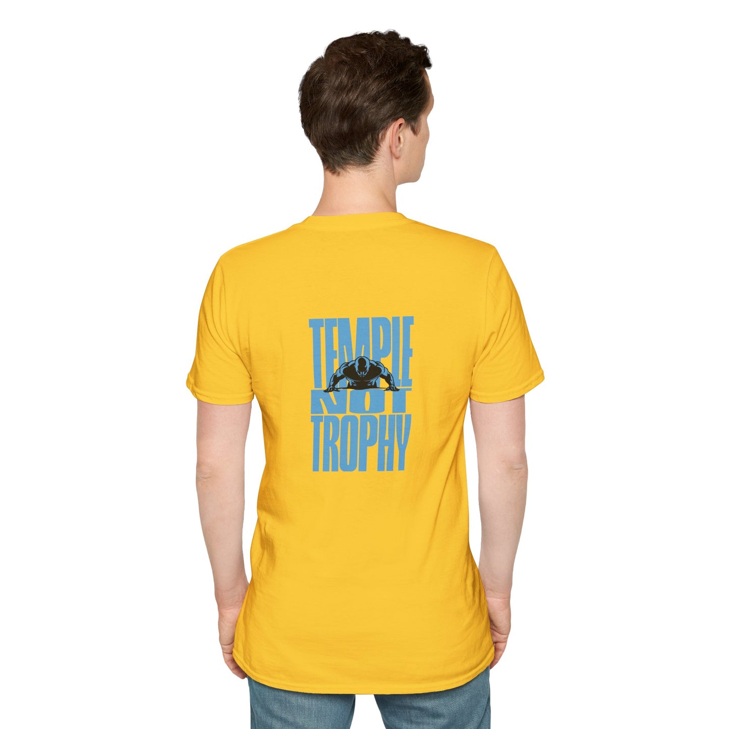 Temple Not Trophy – Unisex Softstyle T-Shirt