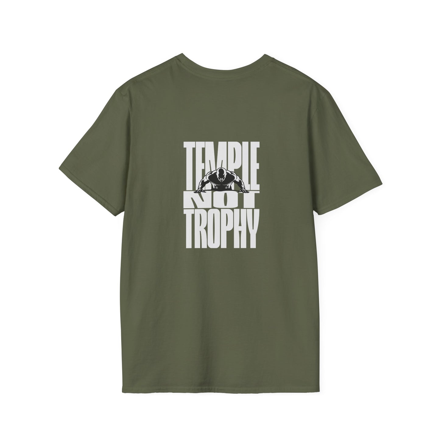 Temple Not Trophy – Unisex Softstyle T-Shirt