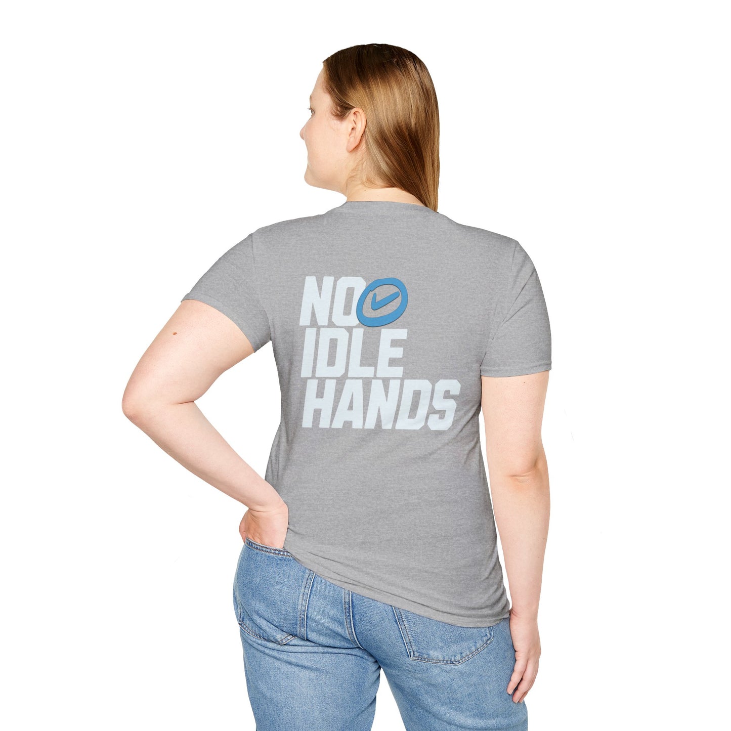 No Idle Hands – Unisex Softstyle T-Shirt