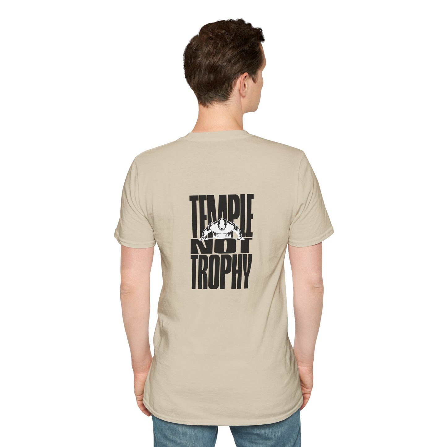 Temple Not Trophy – Unisex Softstyle T-Shirt