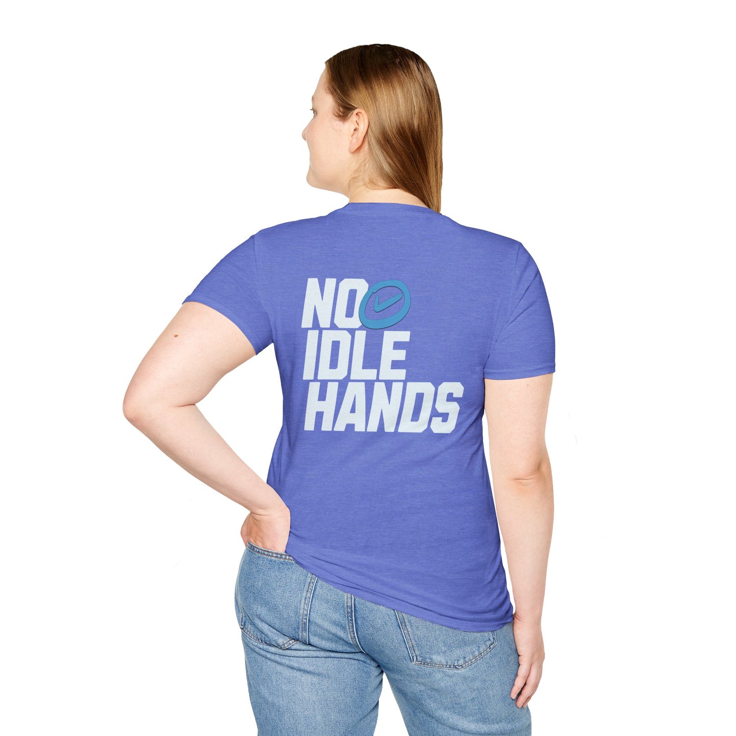 No Idle Hands – Unisex Softstyle T-Shirt