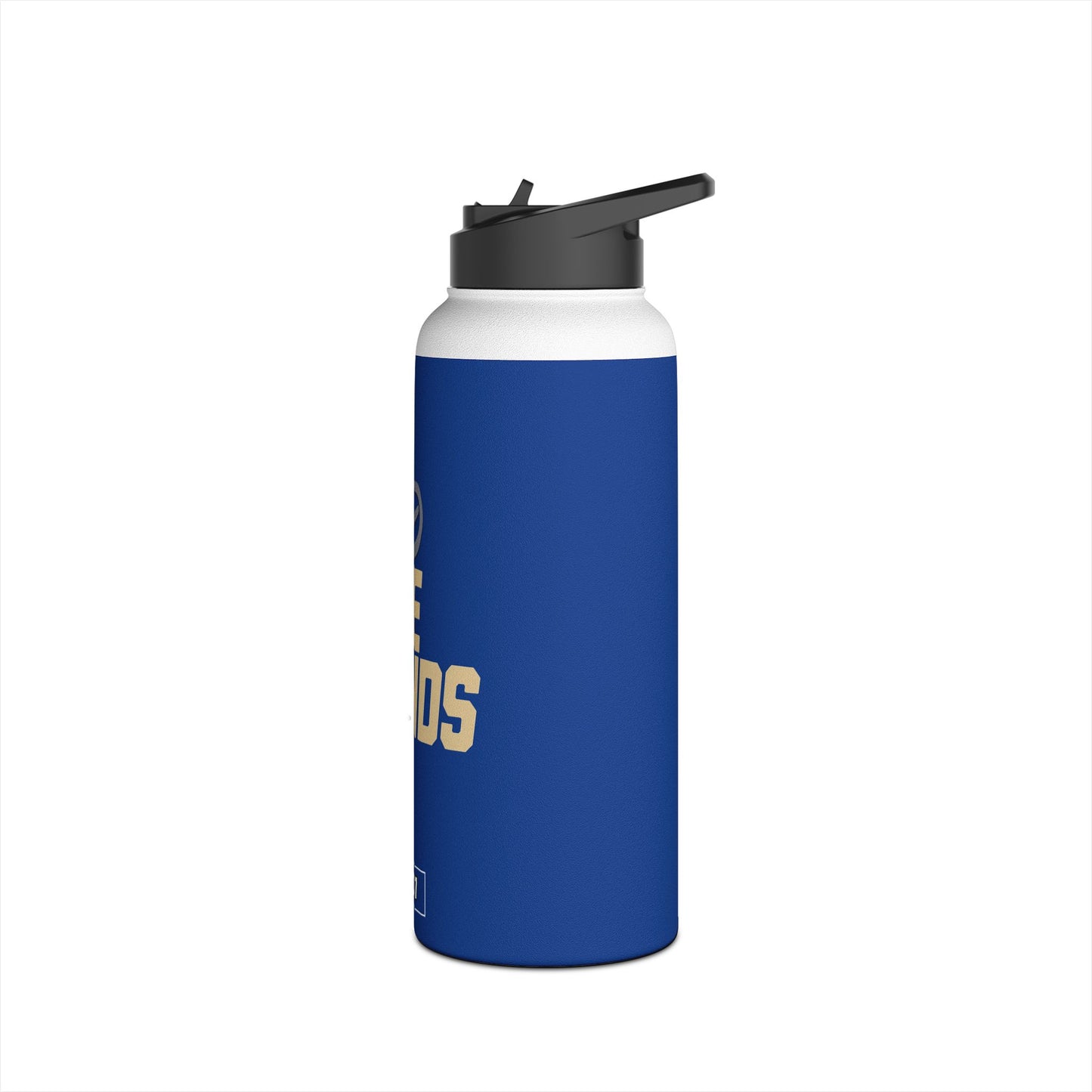 Sleek Stainless Steel Water Bottle | No Idle Hands | Workout Essential, Gifts for Fitness Lovers