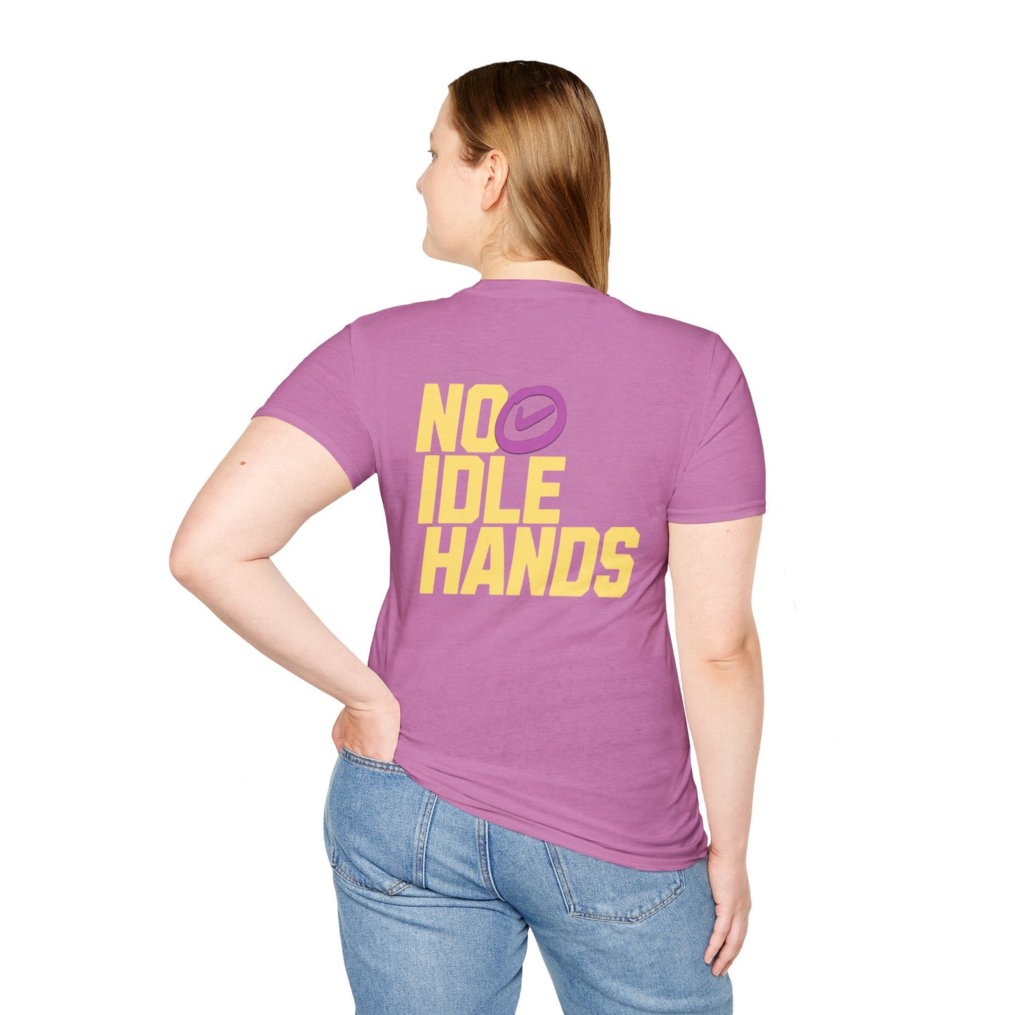 No Idle Hands – Unisex Softstyle T-Shirt